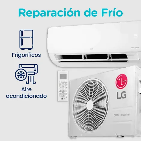 Reparación de aire acondicionado LG