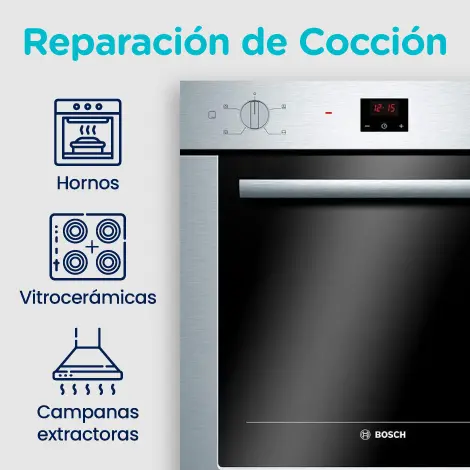 reparacion-electrodomesticos-bosch-coccion Reparación de electrodomésticos Bosch de cocción: hornos, placas y campanas extractoras