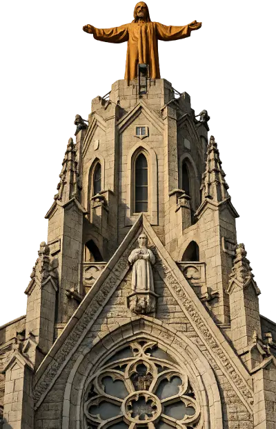 Servicio técnico de hornos en Barcelona junto al Templo del Tibidabo