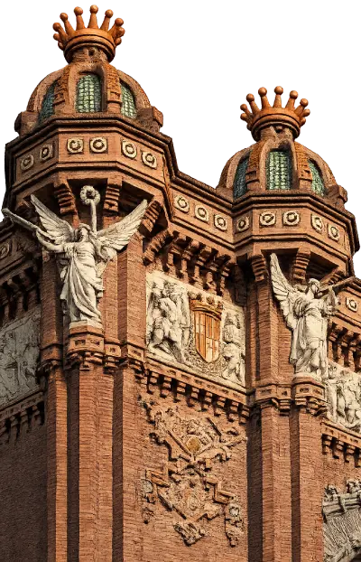 Técnico de lavadoras en Barcelona frente al Arc de Triomf